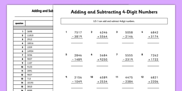 adding-and-subtracting-4-digit-numbers-worksheets-2023