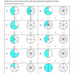 4 Free Math Worksheets Third Grade 3 Fractions And Decimals Comparing