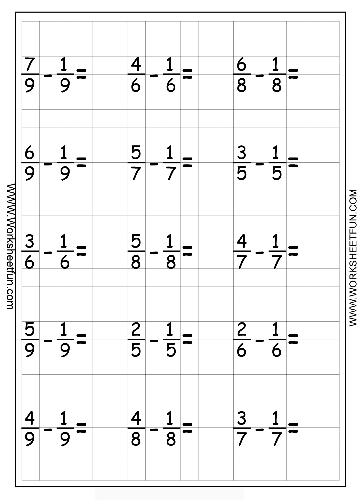 Free Printable Fraction Worksheets Ks2 Free Printable