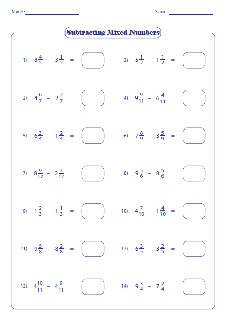 Addition And Subtraction Mixed Worksheets Worksheet School