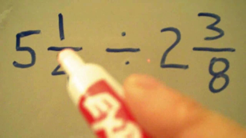 Dividing Mixed Numbers YouTube