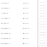 Multiplying By Powers Of 10 Worksheets 99Worksheets