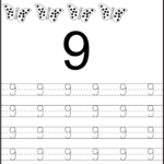 Number Trace Worksheets For Kids Activity Shelter