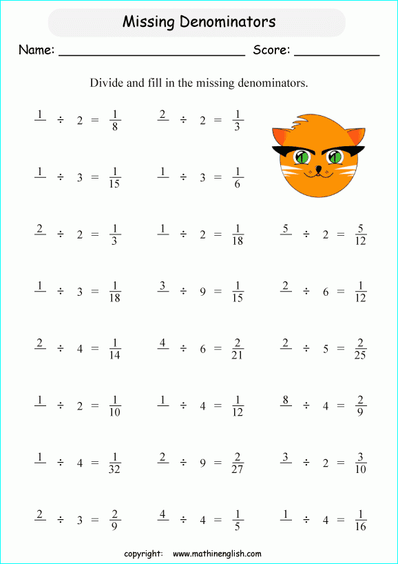 Printable Primary Math Worksheet For Math Grades 1 To 6 Based On The 