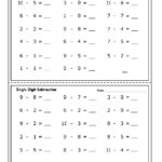 Subtract Single Digit Numbers Studyladder Interactive Learning Games