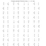 Adding And Multiplying Fractions Worksheet