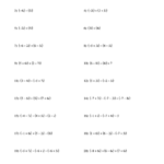 Adding And Subtracting Complex Numbers Worksheet Intermediate Algebra