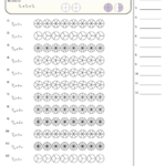 Multiplying Fractions By Whole Numbers Visual Worksheet With Answer