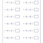 Adding Mixed Numbers Hoeden Homeschool Support