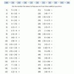 Adding Negative Numbers Worksheet God Link