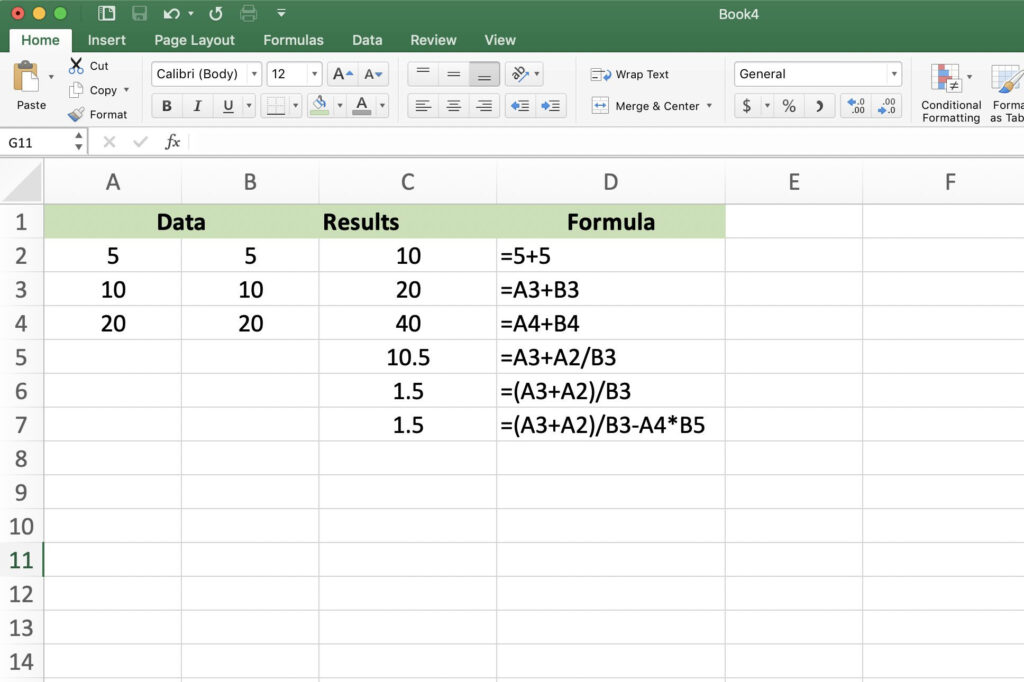 How To Add Numbers In Excel Using A Formula