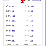 30 Negative Exponents Worksheet Pdf