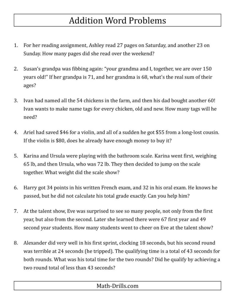 Adding Real Numbers Worksheet Worksheet For Kindergarten