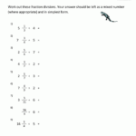 Dividing Fractions With Whole Numbers Worksheets 99Worksheets