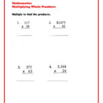 Grade 5 Math Worksheets Multiplying Fractions By Whole Numbers K5