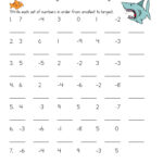 Multiplying Positive And Negative Mixed Numbers Worksheet