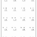 2 Digit Adding Worksheets