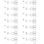 30 Multiplying Improper Fractions Worksheets