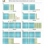 Addition Blocks Worksheets Worksheet Hero