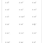 Exponents And Roots Worksheet