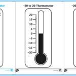 Minus 20 To 20 Thermometer Worksheet Maths Twinkl