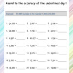 Mixed Rounding Worksheets