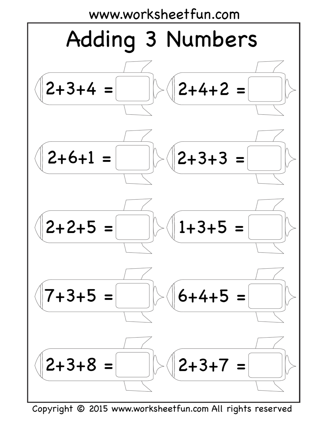 Three Number Addition