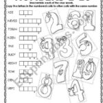 1 12 Numbers Worksheets Preschool NumbersWorksheet Numbers 1 10