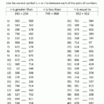 Comparing Numbers To 1000
