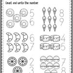 Counting Worksheets For Kindergarten Counting Math