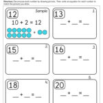 Decomposing Numbers 10 20 Worksheet By Teach Simple