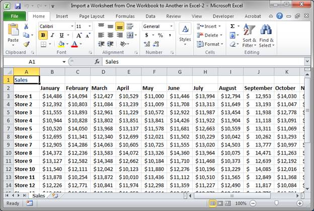 Import A Worksheet From One Workbook To Another In Excel TeachExcel