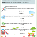 Prime And Composite Numbers 4th Grade Math Worksheets