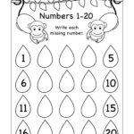 Tracing Numbers 1 10 Worksheets Kindergarten Pdf Numbersworksheet C6F