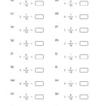 Writing Fractions As Decimals Worksheet Abjectleader